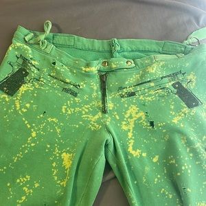 Boutique gun print Sweatpants